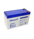 Аккумуляторная батарея Ultracell UL7-12 AGM 12V 7 Ah (151 x 65 x 99), 2 kg White Q8/420