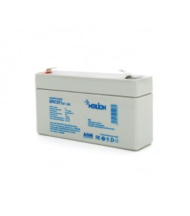 Аккумуляторная батарея MERLION AGM GP613F1 6 V 1,3Ah ( 95 x 25 x 50 (55) )0.295 kg Q40