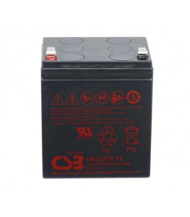 Аккумуляторная батарея CSB HR1227WF2, 12V 6,5Ah (90х70х106мм),1.97 kg Q10