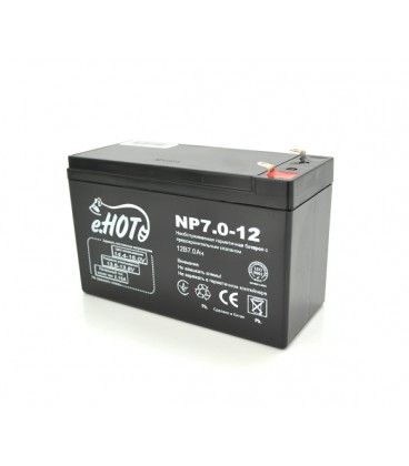 Аккумуляторная батарея 12V 7Ah ENOT (150 x 65 x 95 (100))
