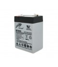 Аккумуляторная батарея AGM RITAR RT655, Gray Case, 6V 5.5Ah ( 70х47х99 (105) ), 0.72 kg Q20