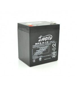 Аккумуляторная батарея NP5.0-12 12V 5Ah ENOT ( 90 х 70 х 101 (106)