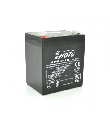 Аккумуляторная батарея NP5.0-12 12V 5Ah ENOT ( 90 х 70 х 101 (106)