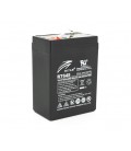 Аккумуляторная батарея AGM RITAR RT645, Black Case, 6V 4.5Ah ( 70х47х99 (105) ), 0.864kg Q20