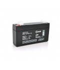 Аккумуляторная батарея EUROPOWER AGM EP6-1.3F1 6 V 1.3 Ah ( 95 x 25 x 50 (55) ), 0.25 kg Black Q40