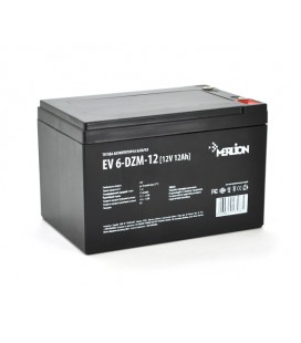 Тяговая аккумуляторная батарея Merlion EV 6-DZM-12, 12V 12Ah M5 (151*98*95 (100)),4.0 kg Q3