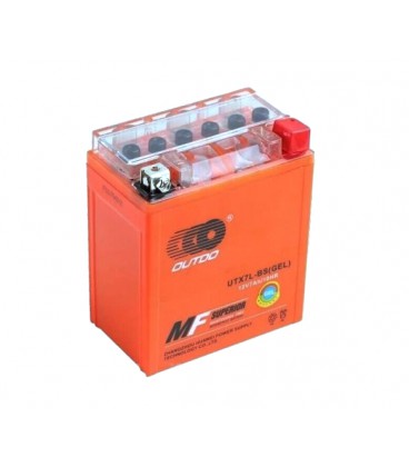 Мотоаккумулятор OUTDO (Maxion) UTX7L-BS GEL, 12V 7 Ah (113 х 70 х 130), Orange, Q8