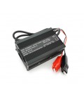 Зарядное устройство для аккумулятора AGM 36V,6A,+ крокодилы,135x90x50mm
