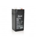 Аккумуляторная батарея EUROPOWER AGM EP4-4F1 4 V 4 Ah ( 47 x 47 x 100 (105) ), 0.44 kg Black Q30/2160