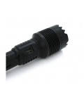 Фонарь ручной Bailong BL-G201-P360, 1LED XHP360, 50W, 5 режима, ZOOM,2x26650 /8800mah, Black, IP40, кабель USB- Type-С, 270х60х3