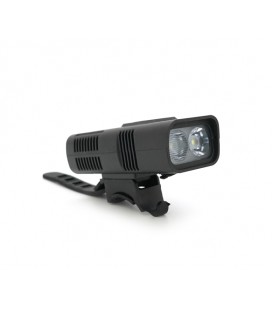 Фонарик велосипедный HY-1388, 4 режима, встроенный аккум, индикация заряда, USB кабель, BOX