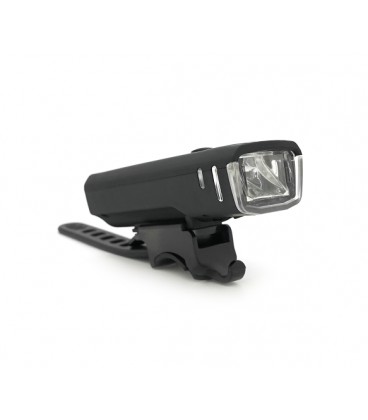 Фонарик велосипедный YT-72, 4 режима, встроенный аккум, индикация заряда, USB кабель, Blister-Box