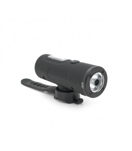 Фонарик велосипедный HY-V70, 4 режима, встроенный аккум, индикация заряда, USB кабель, Blister-Box