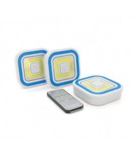 Фонарь переносной YT-311+ пульт, 3 режима, 3*COB, таймер, питание от 3*ААА(нет в комплекте), Blister