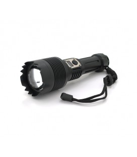 Фонарик Bailong BL-G200-P360, 1LED XHP360, 50W, 5 режимов, ZOOM,2x26650 /8800mah, Black, IP40, кабель USB- Type-С, 270х60х36мм, 
