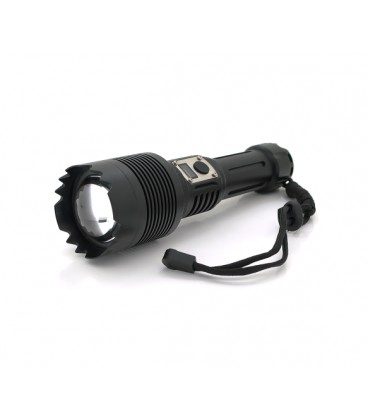 Фонарик Bailong BL-G200-P360, 1LED XHP360, 50W, 5 режимов, ZOOM,2x26650 /8800mah, Black, IP40, кабель USB- Type-С, 270х60х36мм, 