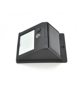 Уличный светильник с датчиком движения на солнечной батареи, крепление на стену