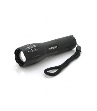 Подствольный фонарик Q-1831-T6, Zoom, 1 реж., корпус- алюминий, водостойкий, ударостойкий, аккумулятор 18650, СЗУ, BOX