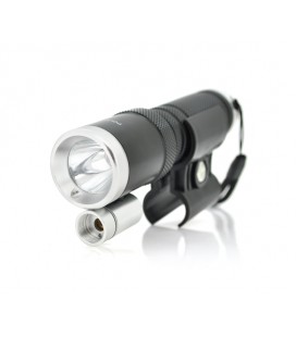 Подствольный фонарик Bailong BL-Q9846+Liser, Cree XML-T, 1 реж., корпус- алюминий, водостойкий, ударостойкий, 18650, BOX