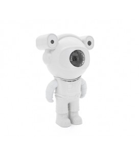 Ночник-проектор YT-2024 Астронавт+ Bluetooth колонка, пульт, USB кабель, White, Box