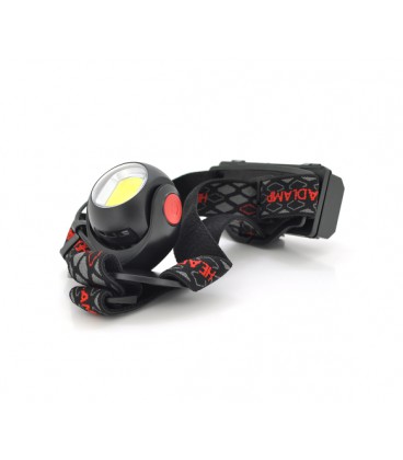 Налобный Фонарик Night BALL RED Light, Cree XML-T, 3 реж., Zoom, корпус- пластмасс, водостойкий, ударостойкий, ак-тор, СЗУ, BOX