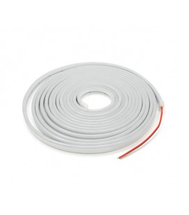 Лента cветодиодная в силиконе 3528, 12V, 5 метров, 4000К, IP67, Natural-White