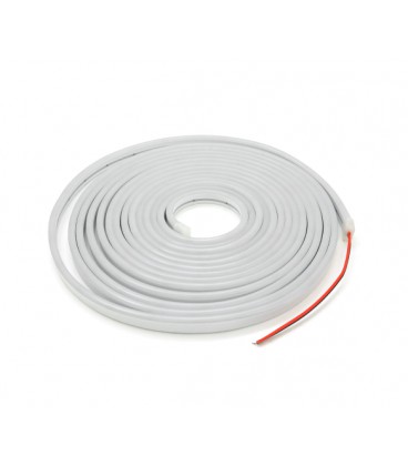 Лента cветодиодная в силиконе 3528, 12V, 5 метров, 4000К, IP67, Natural-White