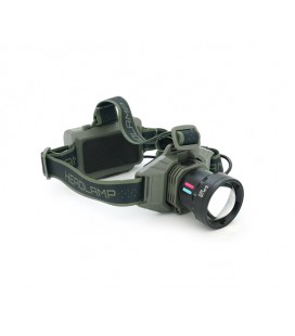 Налобный фонарик BP-8098TG, Zoom, 1 режим, корпус металл, водостойкий, питание от 2*18650, индикация заряда, Type-C кабель, BOX