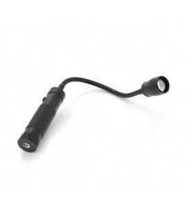 Фонарик ручной на магните XZS-001, 3 реж., Zoom, корпус- алюминий, ударостойкий, BOX