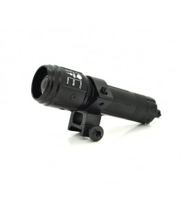 Подствольный фонарик Bailong BL-8479-T6, Cree XML-T, 1 реж., корпус- алюминий, водостойкий, ударостойкий, 18650, АЗУ+СЗУ, 245*55