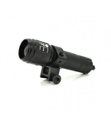 Подствольный фонарик Bailong BL-8479-T6, Cree XML-T, 1 реж., корпус- алюминий, водостойкий, ударостойкий, 18650, АЗУ+СЗУ, 245*55