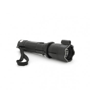 Фонарь-отпугиватель ручной BAILONG BL-288, 1LED, 1 режим + лазер, ток 9000KV, Li-ion встроеный, Black, IP44, кабель питания, 200