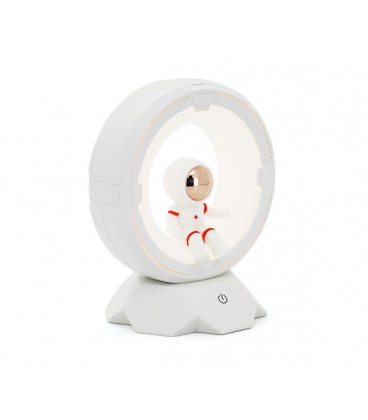 Ночник астронавт XO-OZ12, 3 режима, встроенный аккум 1200mAh, UCB-C кабель, White, Box
