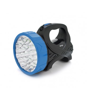 Фонарь поисковый Gold-Polise GP-625, 25+9LED T6, 10W, 1+1 режим, 1800mah, Black, IP40, кабель 220В, 200х120х140мм, BOX