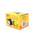 Налобный фонарик Watton WT-064,12 SMD , 2 режима, корпус- пластик, водостойкий, ip44, питание АКБ встроен 3xAAA/2000, AC220V- ка