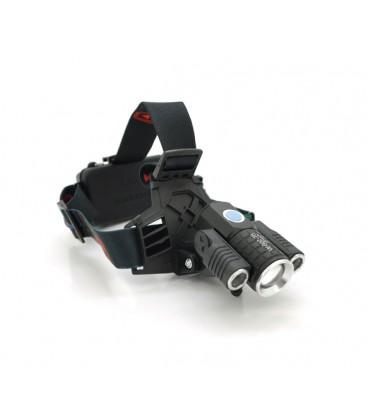 Налобный Фонарик W-602-T6, Cree XML-T, 4 реж., водостойкий, ударостойкий, 2x18650 ак-тор, АЗУ, СЗУ, BOX