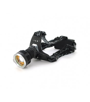 Налобный фонарик Bailong BL-T619-P50, 5W, 3 режима, корпус- пластик, водостойкий, ip44, аккумуляторы 2*18650, СЗУ+АЗУ, BOX