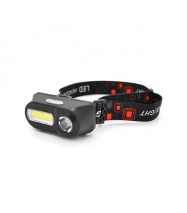 Налобный Фонарик Bailong BL 1804A COB XPE + сенсор, корпус- пластик, водостойкий, ударостойкий, 18650 аккумулятор СЗУ, BOX