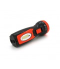 Фонарик ручной POWERMASTER BEJ-8866, 2 режим, встроенный аккум,1 led+COB, IP40, заряд 220V, 130х50х40 Blister