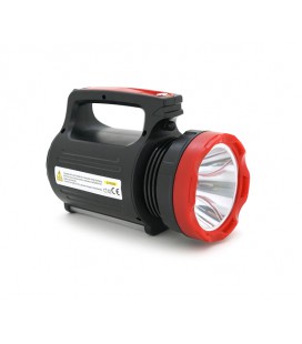 Фонарь переносной YJ-2895, 1+22 LED, 2+1 режим, встроенный аккумулятор, СЗУ, ремешок, Box