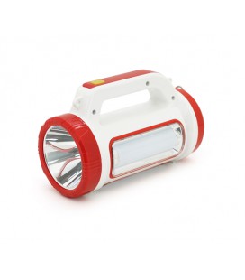 Фонарь переносной TJ-5158-LED+COB, power bank 2000mAh, Li-Ion аккум., солнечная батарея, ЗУ microUSB, Box