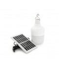 Лампа с встроенным аккумулятором JA-899, питание от Solar панели 100х65мм, встроенный аккумулятор, Box