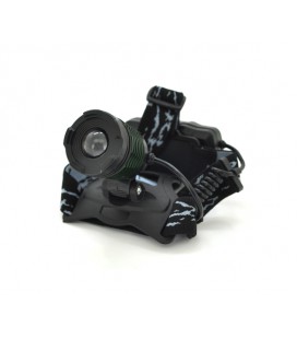 Налобный Фонарик Bailong BL-2188B-T6 +Blue Light, Cree XML-T, 3 реж., Zoom, корпус- алюминий, водостойкий, ударостойкий, 18650 а