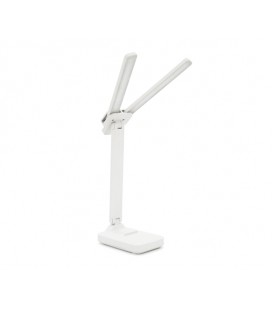 Настольная лампа BKL-L2, 3 режима (белый+теплый белый), сенсорное включение, встроенный аккум 500mAh, 3 часа работы, 20см, 250г,