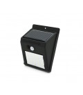 Уличный фонарь c cолнечной панелью 20 SMD LED, датчик движения, датчик освещенности, крепление на стену, Black, BOX
