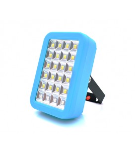 Фонарь ручной CC-011, 1+1 режим, встроенный аккум, Box