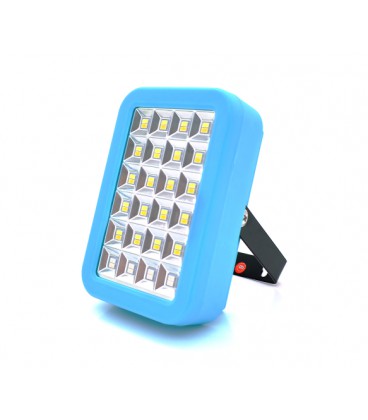 Фонарь ручной CC-011, 1+1 режим, встроенный аккум, Box