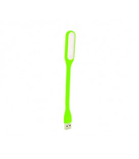 Фонарик гибкий LED USB, Green, OEM
