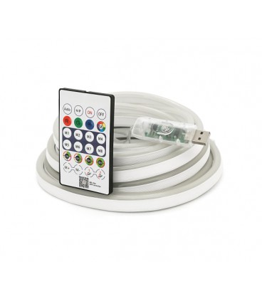 Светодиодная лента Neon RGB 5 метров, питание от USB