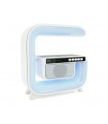 Настольная лампа-ночник G3, Bluetooth колонка, бспроводная зарядка телефона, свет RGB, Box